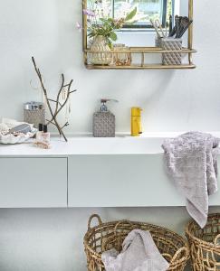 Lene Bjerre Portia Tvålpump Brun/Silver