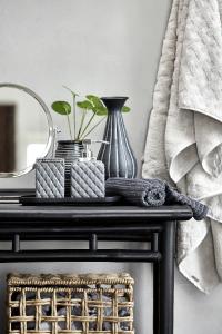 Tandborstmugg Portia Grå/Silver Lene Bjerre