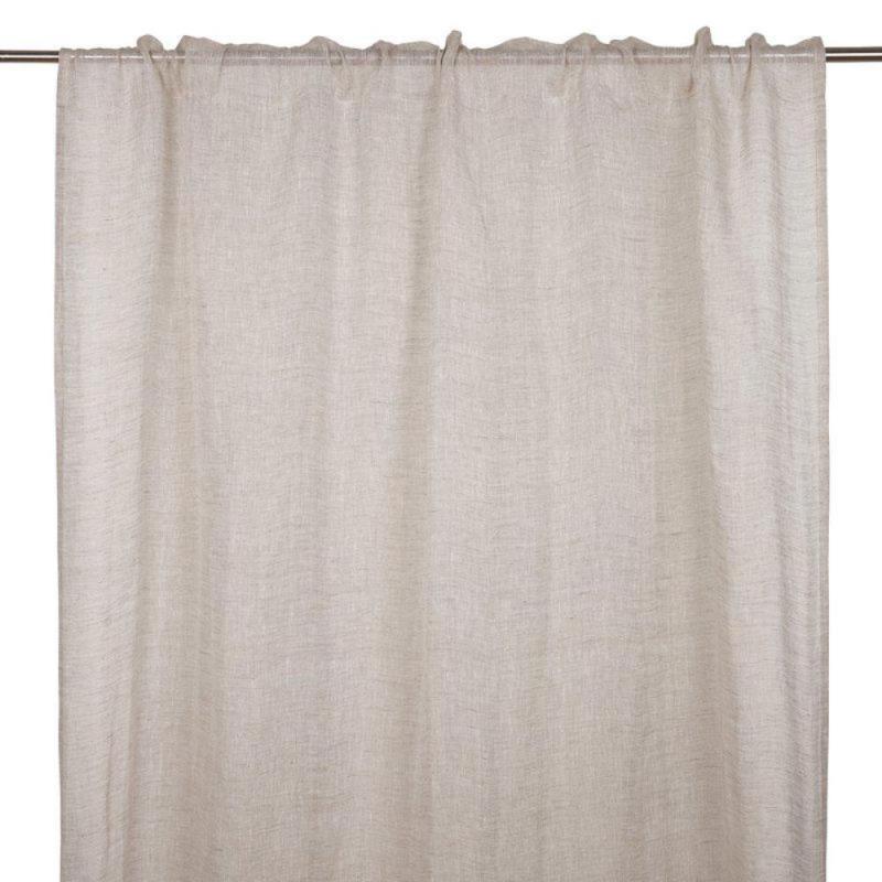 Linnegardin Linnea Beige 130x280cm 2-Pack Fondaco at lavanille