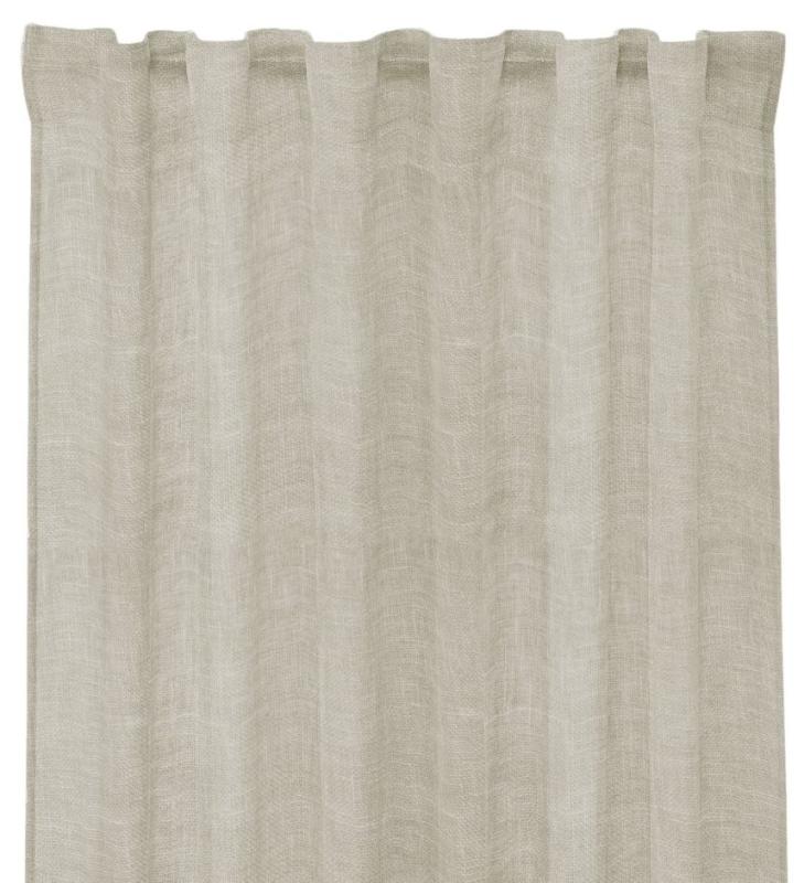 Linnegardin Sandbeige Redlunds Linn 2-Pack 140x300cm at lavanille