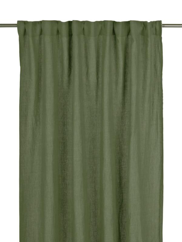 Linnegardin Svanefors Julie Grön 2-Pack 145x250cm at lavanille