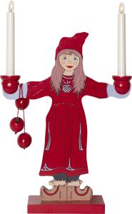 Ljusstake Sundborn Flicka 48cm Star Trading