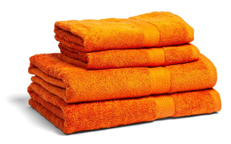 Handduk Lord Nelson Fairtrade Frotté Orange 550g 30x50cm at lavanille