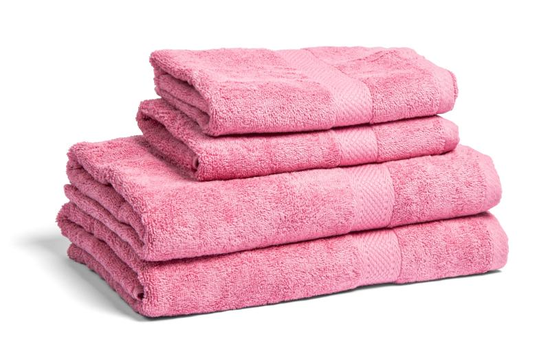 Lord Nelson Frottéhandduk Fairtrade Rosa 50x70cm at lavanille