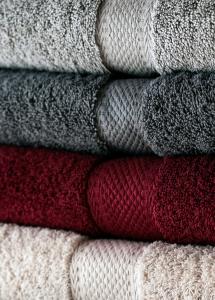 Lord Nelson Frottébadlakan Vinröd 70x130cm