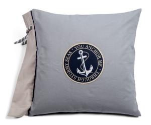 Lord Nelson Victory Kuddfodral Enfärgad Grå 50x60cm