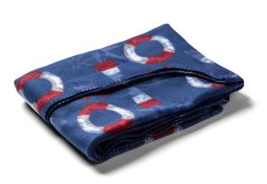 Lord Nelson Victory Kuling Fleeceponcho Marinblå