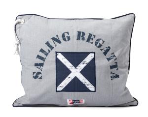 Lord Nelson Victory Lödde Kuddfodral Grå 50x60cm