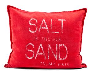 Lord Nelson Victory Salt In The Air Kuddfodral Röd 50x60cm