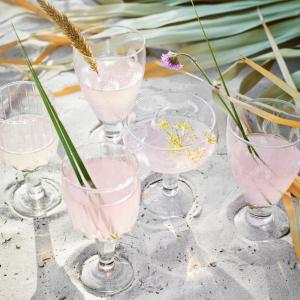 Madam Stoltz Cocktailglas Med Skärning Klar 4-Pack