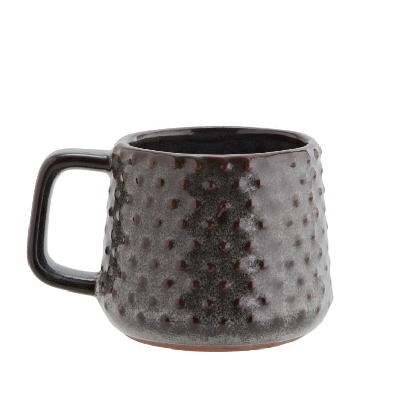 Madam Stoltz Mugg Prickar Brun at lavanille