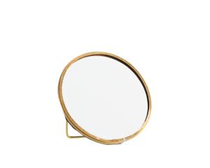 Madam Stoltz Rund Bordsspegel Mässing