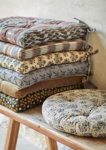 Sittdyna Brun/Grå 45x45cm Madam Stoltz