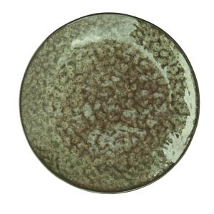 Madam Stoltz Tallrik Stengods 22cm Grön 6-Pack