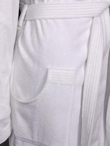 Morgonrock Fritz Magnus Gossip Velour Kimono Vit One Size