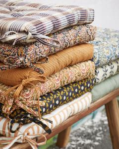 Sittdyna Honung/Rosa 45x45cm Madam Stoltz