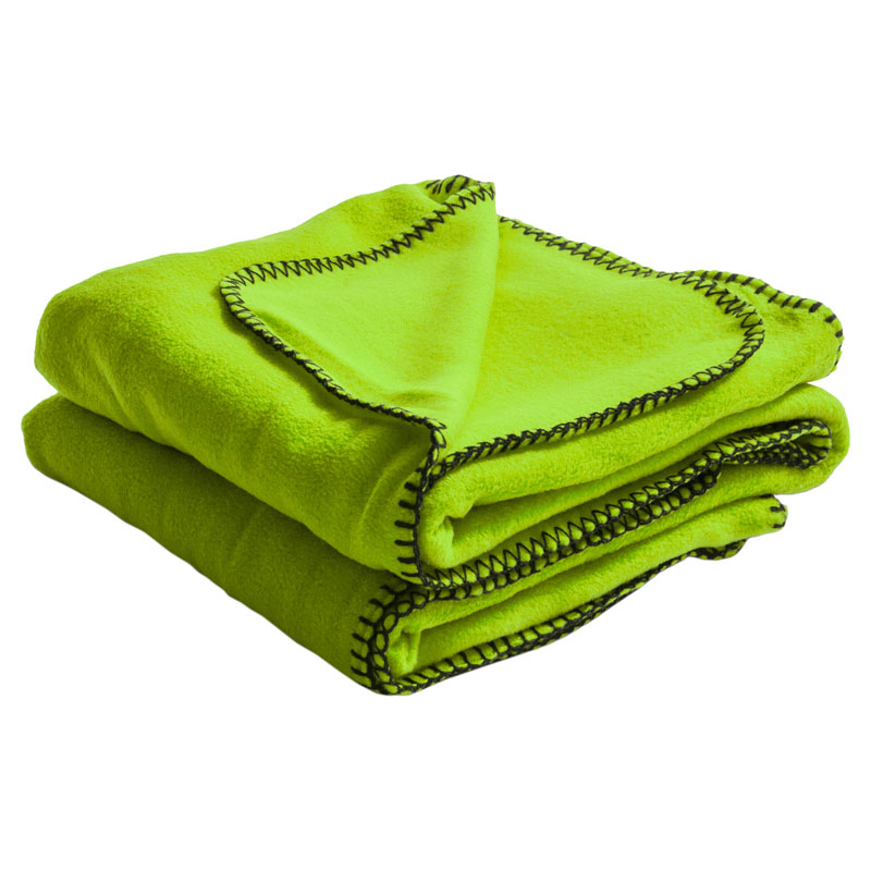 Nightingale Fleeceponcho Lime at lavanille