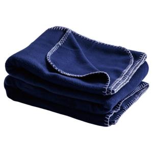 Nightingale Fleecepläd Marinblå 130x170cm