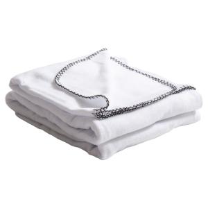 Nightingale Fleecepläd Vit 130x170cm