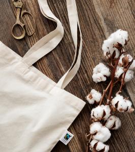 Nightingale Tygkasse Fair Trade Natur