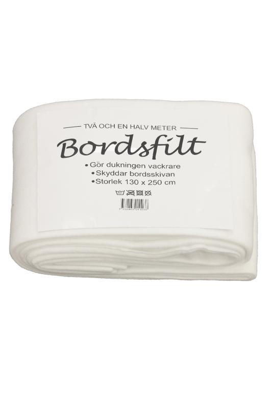 Nina Royal Bordsfilt 130x250cm Vit at lavanille