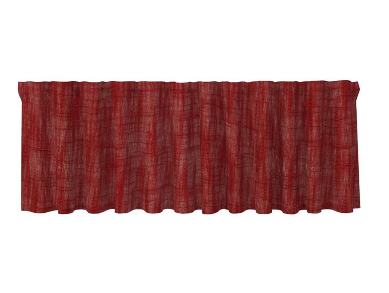 Gardinkappa Röd Nina Royal Bruce 50x250cm at lavanille