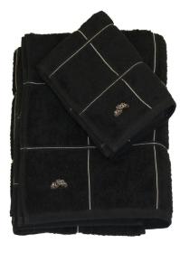 Nina Royal Chess Badlakan 90x150cm Svart