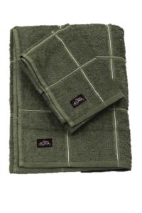Nina Royal Chess Handduk Olivgrön 50x70cm
