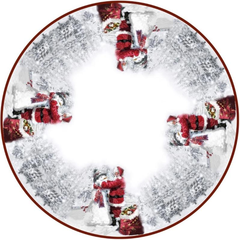 Nina Royal Claus Julgransmatta Multi at lavanille