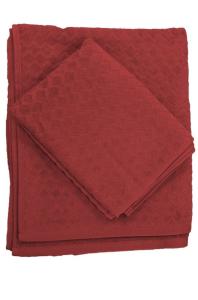 Nina Royal Diamond Badlakan 90x150cm Mörkröd