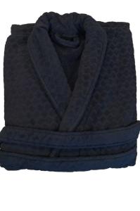 Nina Royal Diamond Morgonrock Herr Svart L/XL