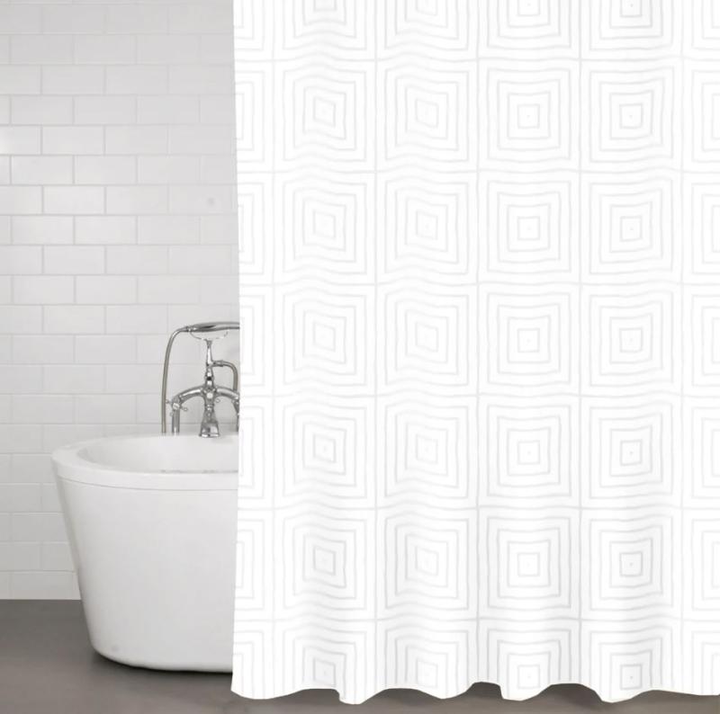 Duschdraperi Vit Nina Royal Dylan 180x200cm at lavanille