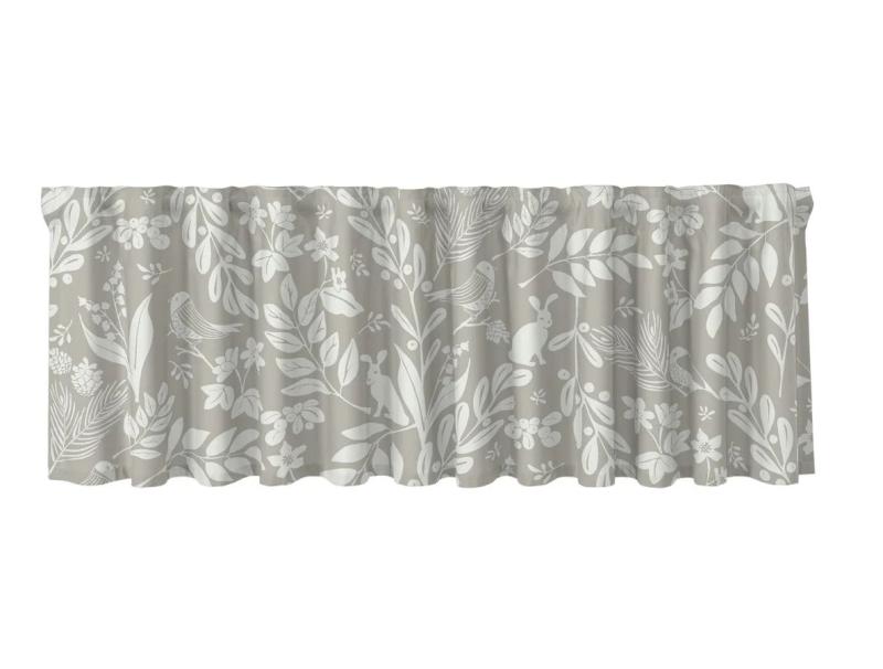 Gardinkappa Linne/Vit Nina Royal Forest 50x250cm at lavanille