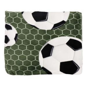 Nina Royal Fotboll Pläd 130x150cm Grön