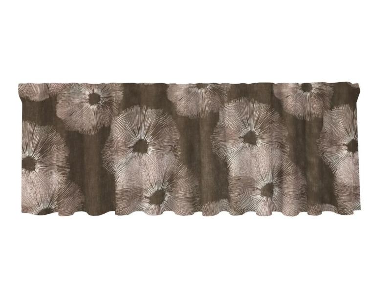 Brun/Ljung Gardinkappa Nina Royal Fungus 50x250cm at lavanille