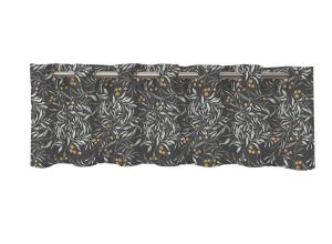 Gardinkappa Grå/Gul Nina Royal Grim 50x250cm