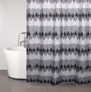 Duschdraperi Grå Nina Royal Gryning 180x200cm