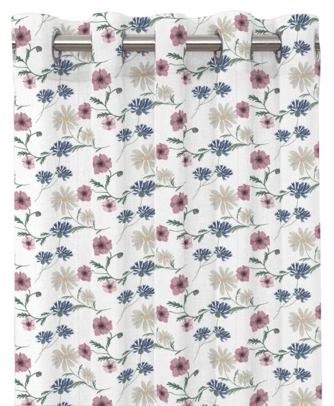 Nina Royal Jenny Öljettlängder Pastell 2-Pack 135x240cm at lavanille