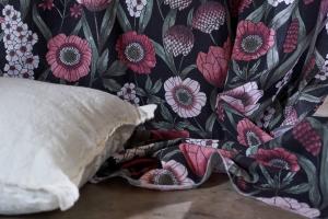 Nina Royal Linne Kuddfodral Vit 45x45cm