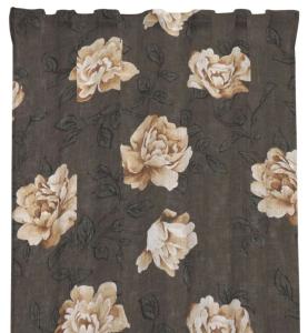 Svart Gardin 2-Pack Nina Royal Maggie 140x250cm