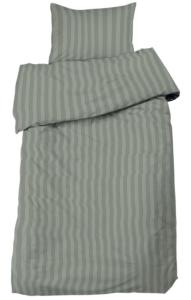 Satin Påslakanset Mirage Grön 150x210cm Nina Royal