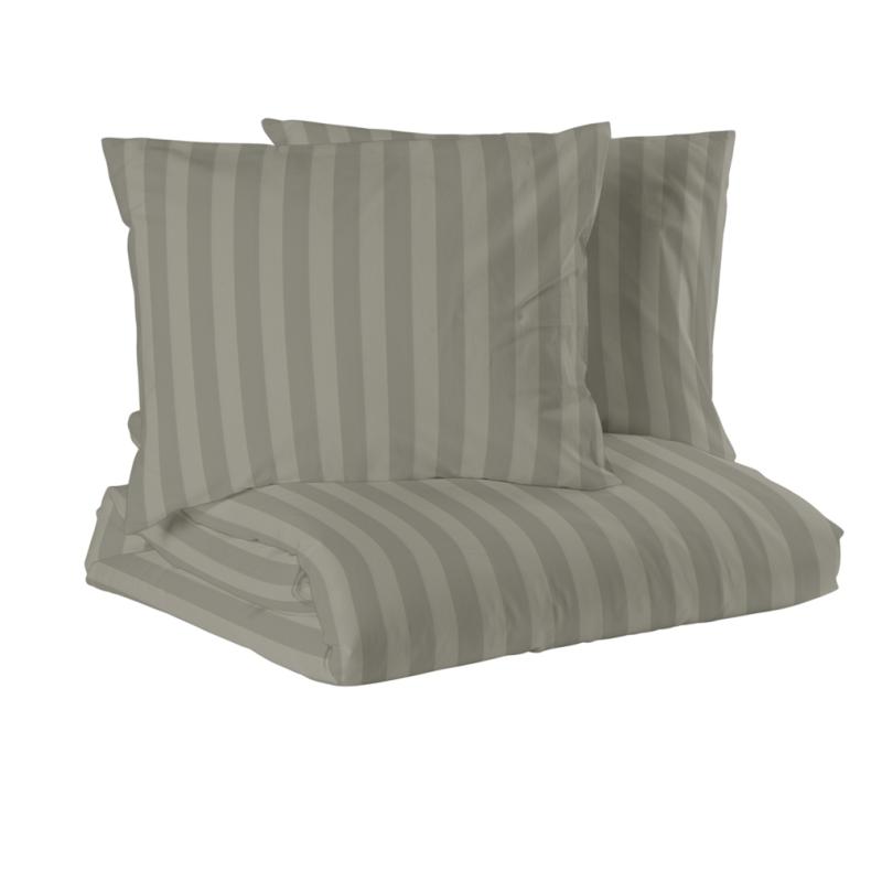 Satin Påslakan Dubbeltäcke Linnebeige Nina Royal Mirage 220x210cm at lavanille