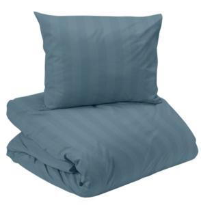 Satin Påslakanset Mirage Blå 150x210cm Nina Royal