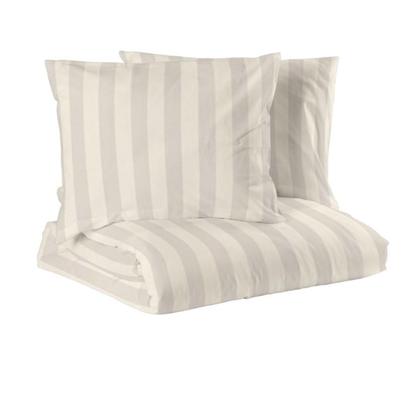 Satin Påslakan Dubbeltäcke Beige Nina Royal Mirage 220x210cm at lavanille