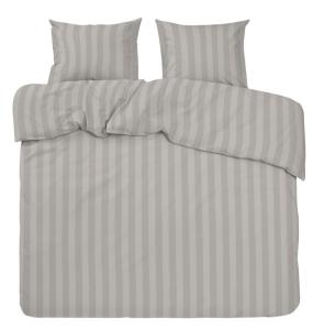 Satin Påslakanset Dubbeltäcke Mirage Sand 220x210cm Nina Royal