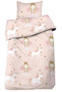 Påslakanset Barn Rosa Nina Royal Nellie 150x210cm