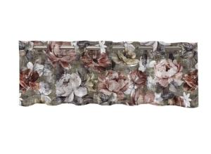 Gardinkappa Oliv/Terracotta Nina Royal Paris 50x250cm