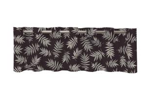Gardinkappa Svart Nina Royal Ray 50x250cm