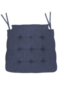 Stolsdyna Soho 42x39cm Denimblå Nina Royal