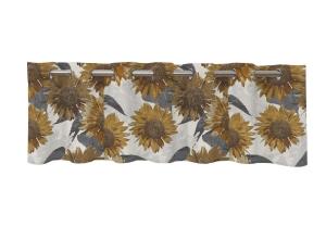 Gardinkappa Guld Nina Royal Sunflower 50x250cm
